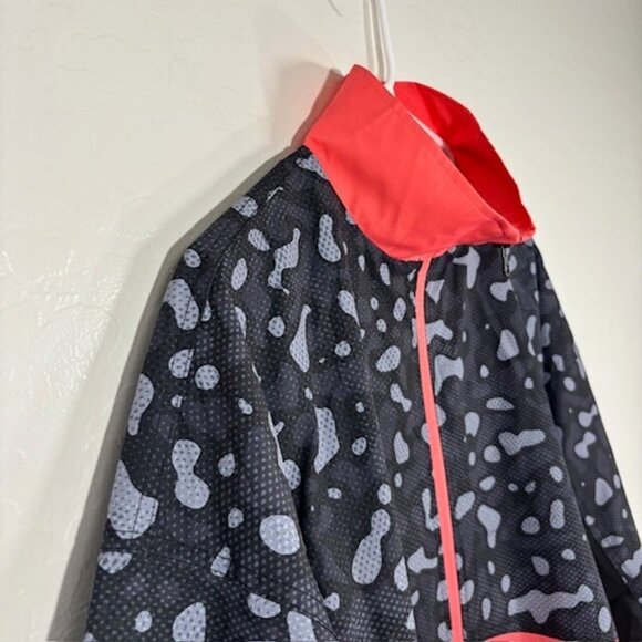 Sunday Swagger Golf Jacket Womens Small Full Zip Stretch Printed Art Athletic - Picture 2 of 6